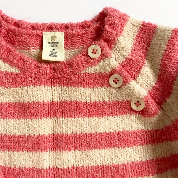 WINTER SALE Nordstrom Tucker + Tate Infant Striped Sweater with Stretch - Picture 2 of 6